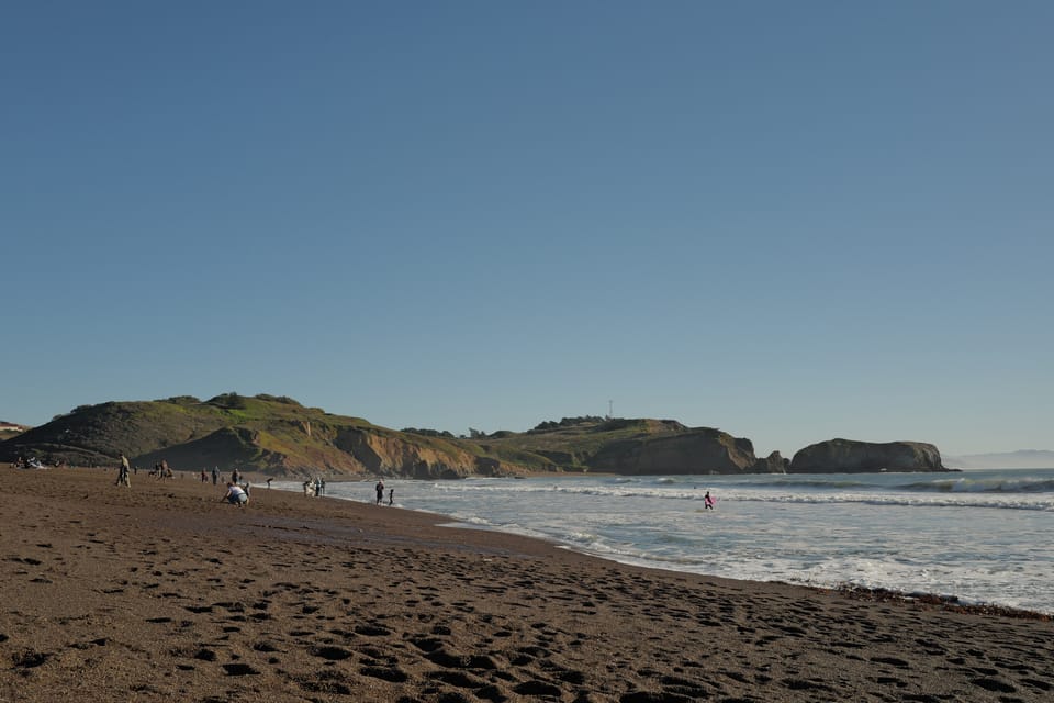 i went to the beach